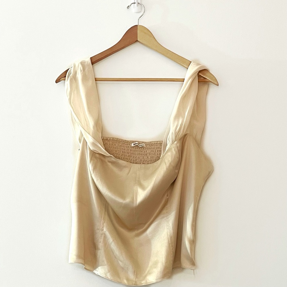 🎉SOLD🎉 Reformation Romeo Top ES in Ivory